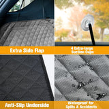 SUV Cargo Liner for Dogs, Trunk Cover with Bumper Flap Protector