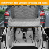 SUV Cargo Liner for Dogs, Trunk Cover with Bumper Flap Protector