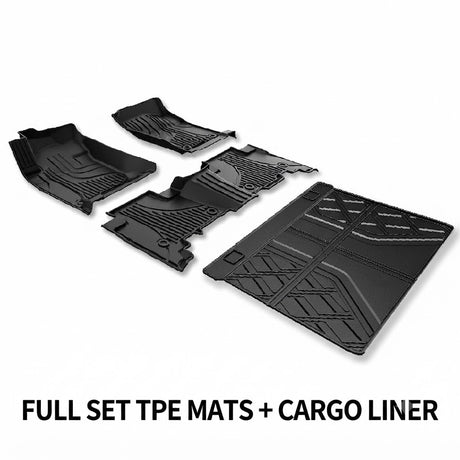 Lexus GX 460 TPE All-Weather Floor Mats (2014-2023) - 1st, 2nd & 3rd Row Liners丨HKZAUTO