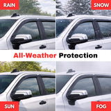 Lexus GX 460 Out-Channel Window Visors (2010-2023) - 6-Piece Rain Guards & Wind Deflectors丨HKZAUTO