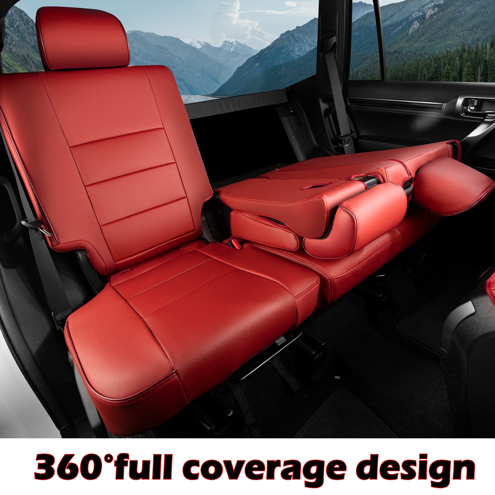 Seat Covers for Outlander Mitsubishi Leather Custom-Fit