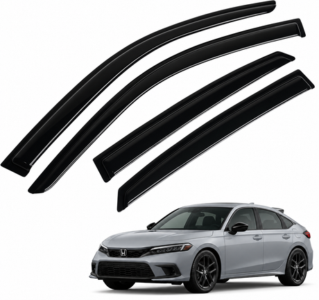 Honda Civic Rain Guards | Window Visors | HKZAuto