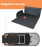 SUV Cargo Liner for Dogs, Trunk Cover with Bumper Flap Protector