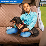 Waterproof Dog Car Seat Cover, Nonslip Back Seat Cover for Cars, Trucks & SUVs