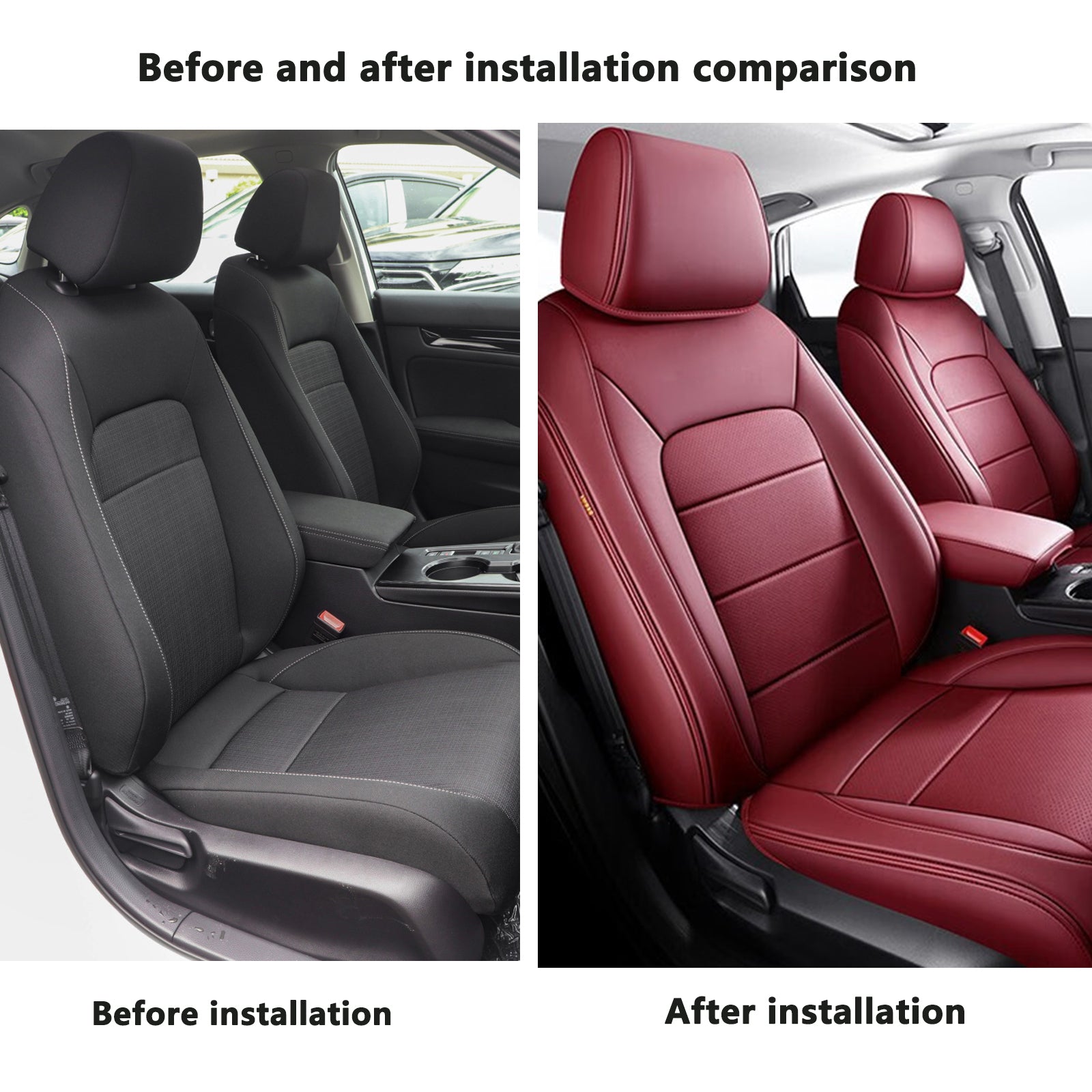 Honda civic leather seat covers best sale