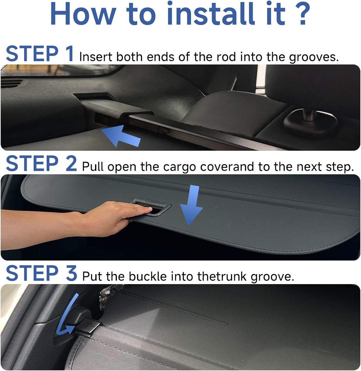 Honda CR-V Retractable Cargo Cover (2017-2022) -Rear Trunk Security Shade丨HKZAUTO