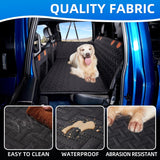 Dog Car Seat Cover for Back Seat,Seat Extender for Full Size Truck