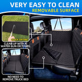 Dog Car Seat Cover for Back Seat,Seat Extender for Full Size Truck