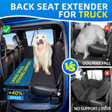 Dog Car Seat Cover for Back Seat,Seat Extender for Full Size Truck
