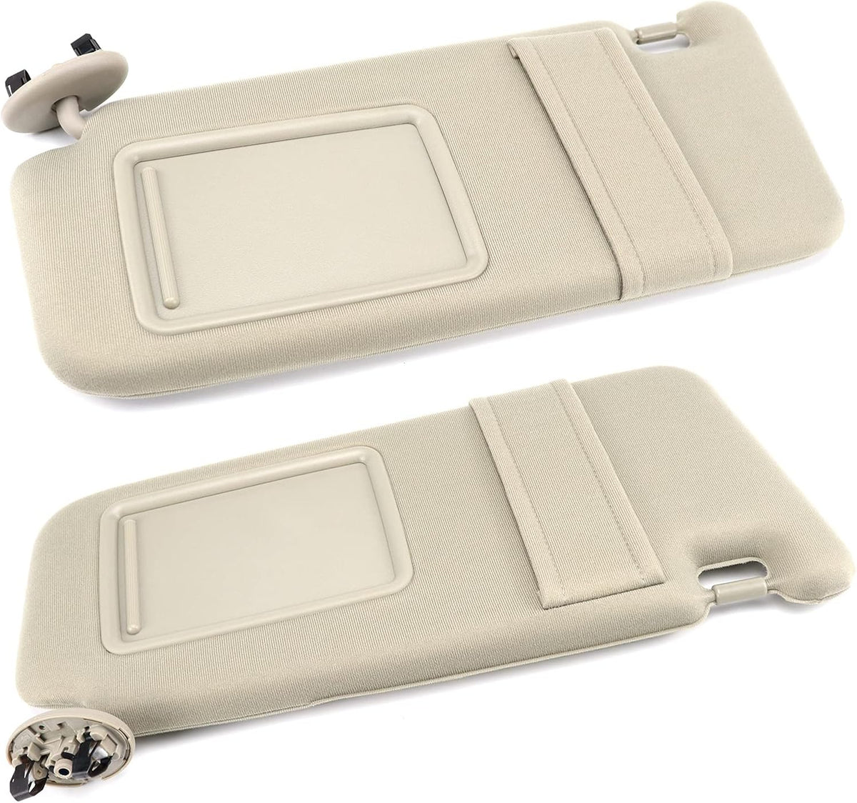 Pair Sun Visor Left Driver Right Passenger Side