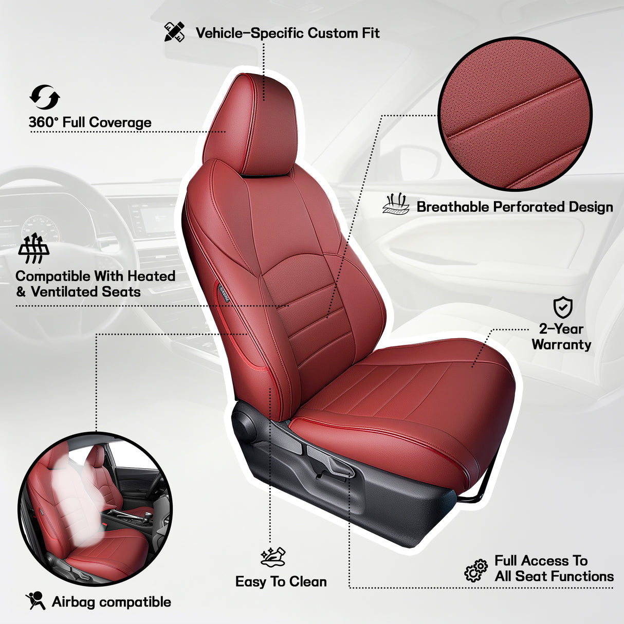 Toyota RAV4 Seat Covers | Custom-Fit | HKZAuto