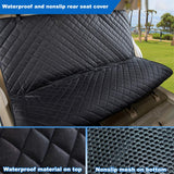 Waterproof Dog Car Seat Cover, Nonslip Back Seat Cover for Cars, Trucks & SUVs
