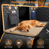 Dog Car Seat Bed Mat for Back Seat | Non-Slip & Washable
