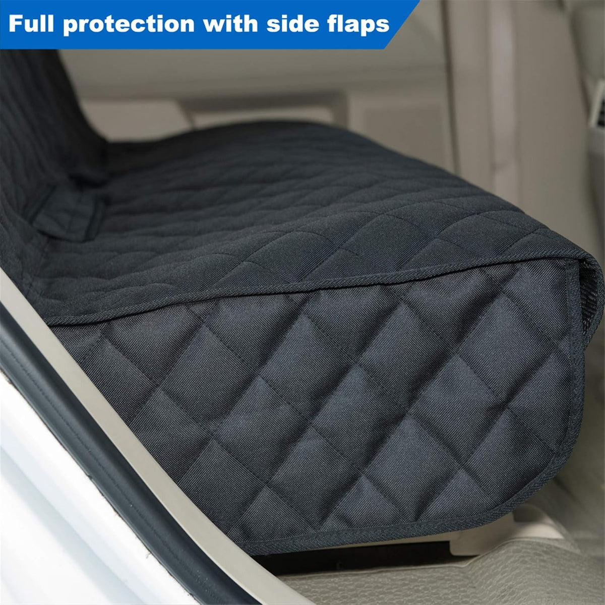 Waterproof Dog Car Seat Cover, Nonslip Back Seat Cover for Cars, Trucks & SUVs