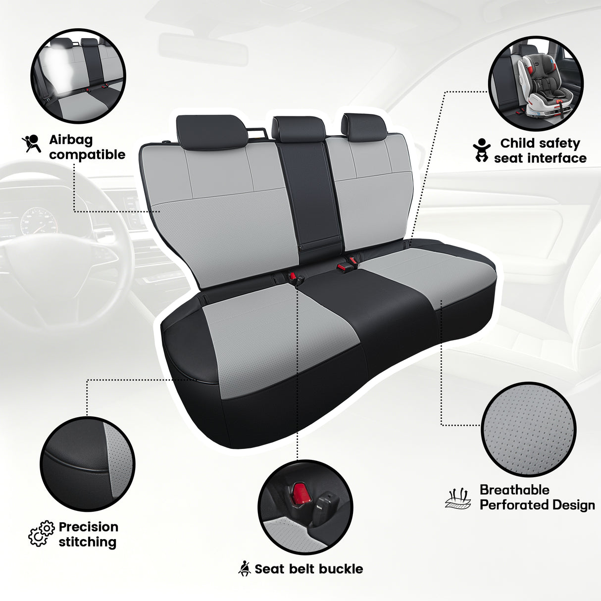 Subaru Forester Seat Covers | Custom-Fit | HKZAuto