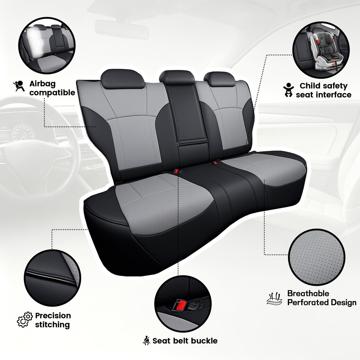 Subaru Forester Seat Covers | Custom-Fit | HKZAuto