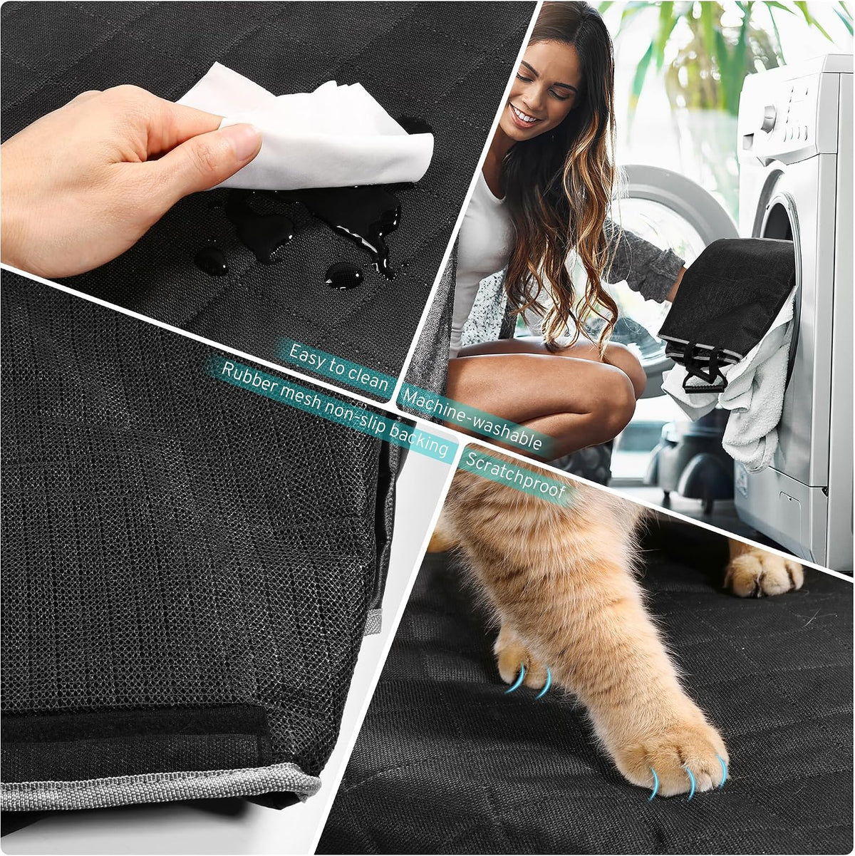 Dog Car Seat Cover for Hyundai Tucson Santa Fe Kona 2000-2027 Accessories