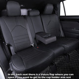 Custom Fit Toyota Highlander Custom Car Seat Covers - HKZ Leather