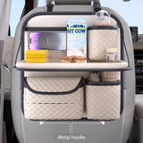 Universal Car Backseat Organizer | Foldable Tray&Tablet Holder | HKZAuto