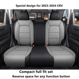 Fit Honda CRV Custom Fit Car Seat Cover Full Set - Leatherette