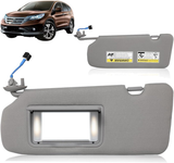 Driver Side Sun Visor Fits for Honda CRV 2017 2020 2021 2022 Replace 83280-TLY-H11ZB Car Sun Visor Replacement with Vanity Light/with Makeup Mirror