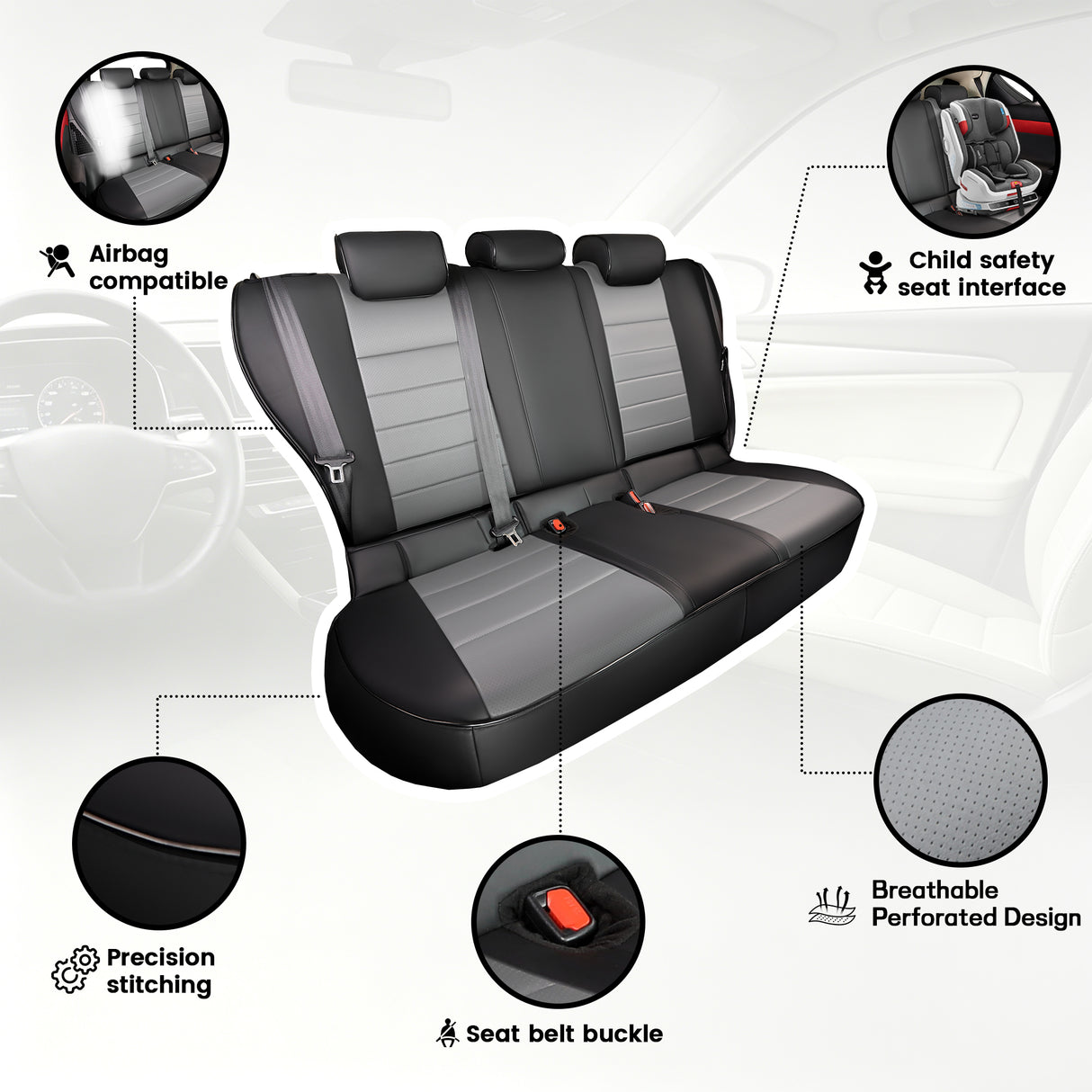 Lexus CT 200h Seat Covers | Custom-Fit | HKZAuto