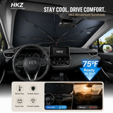 Toyota Corolla Windshield Sun Shade | Custom-Fit | HKZAuto