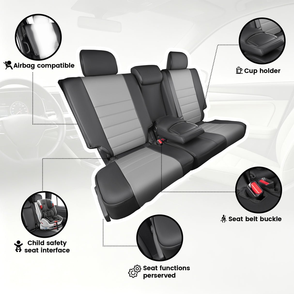Lexus GX460 Seat Covers | Custom-Fit | HKZAuto