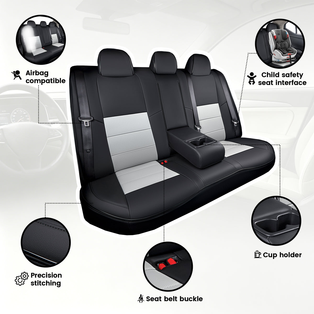 Nissan Sentra Seat Covers | Custom-Fit | HKZAuto
