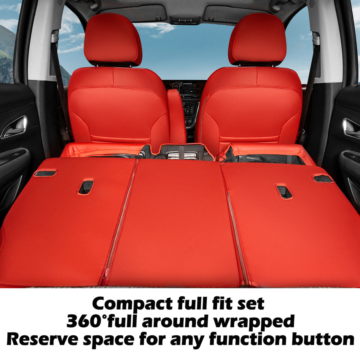Buick Encore leather car seat covers custom fit