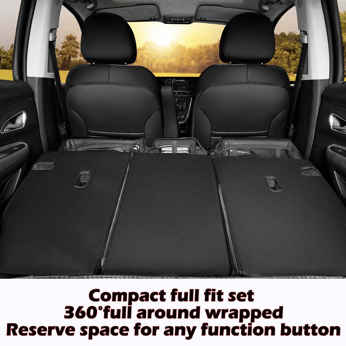 Buick Encore leather car seat covers custom fit