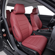 Custom leather seat covers for Honda Accord car interior