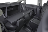 Black leather seat covers for Honda Accord custom fit car interior
