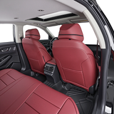 Custom leather seat covers for Honda Accord car interior