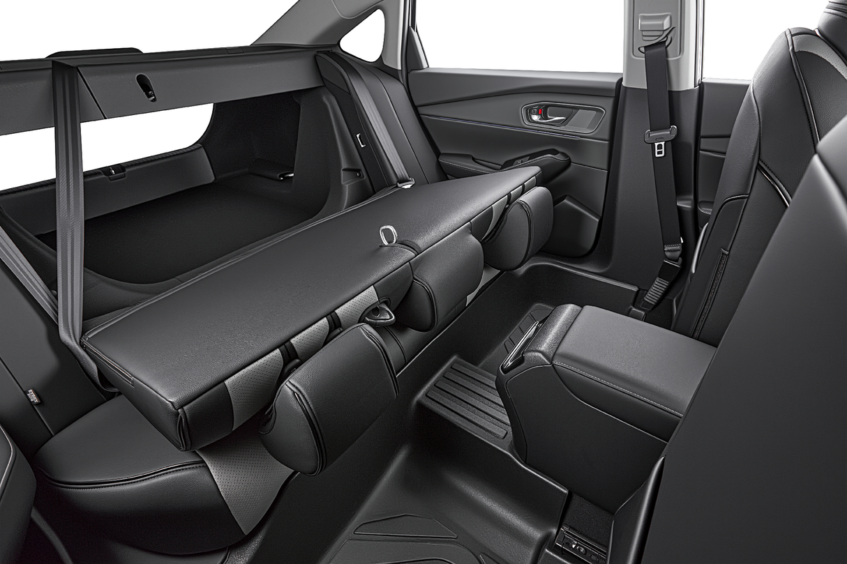 Black and gray leather seat covers for Honda Accord custom fit car interior