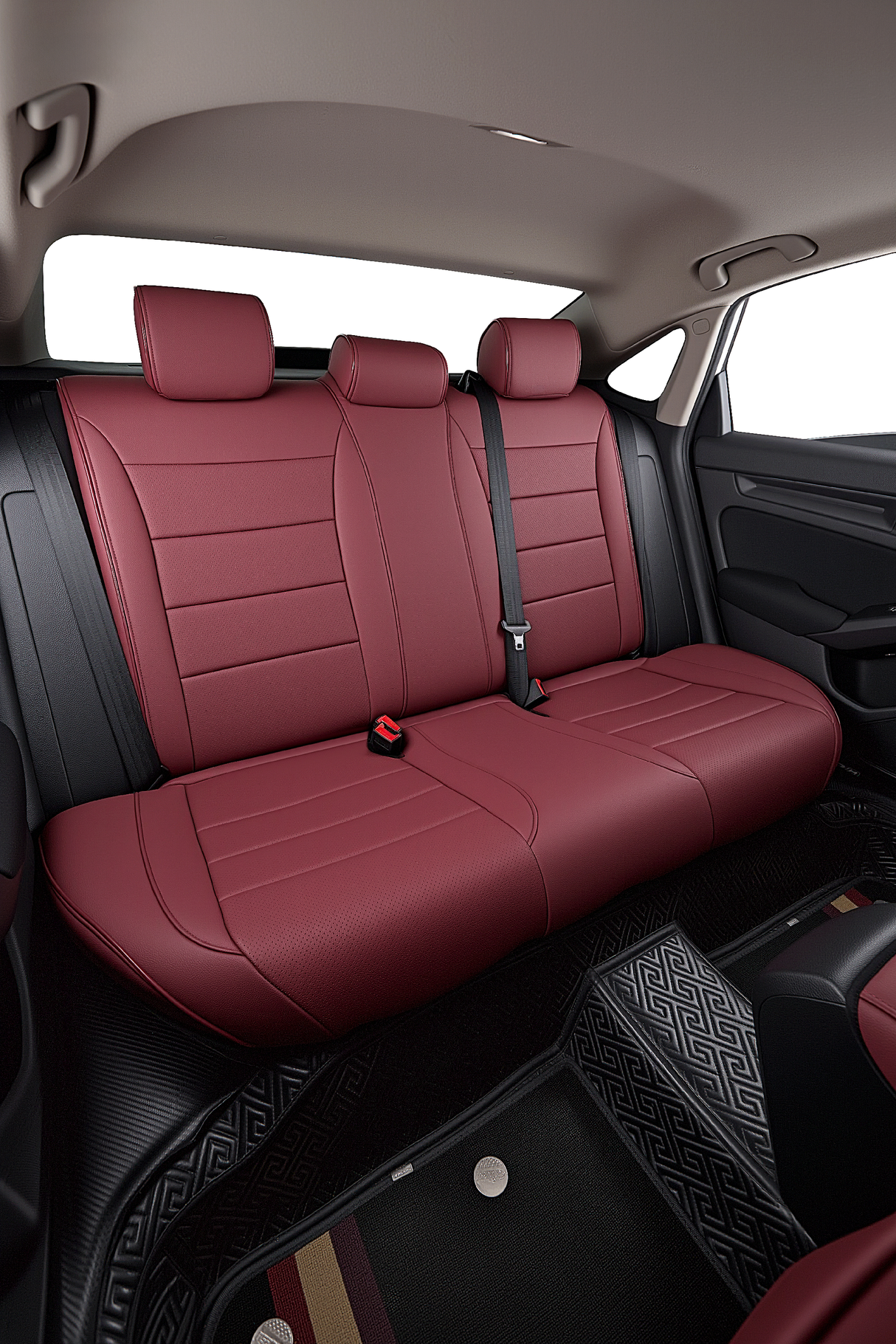 HKZ Honda Civic leather car seat covers custom fit interior
