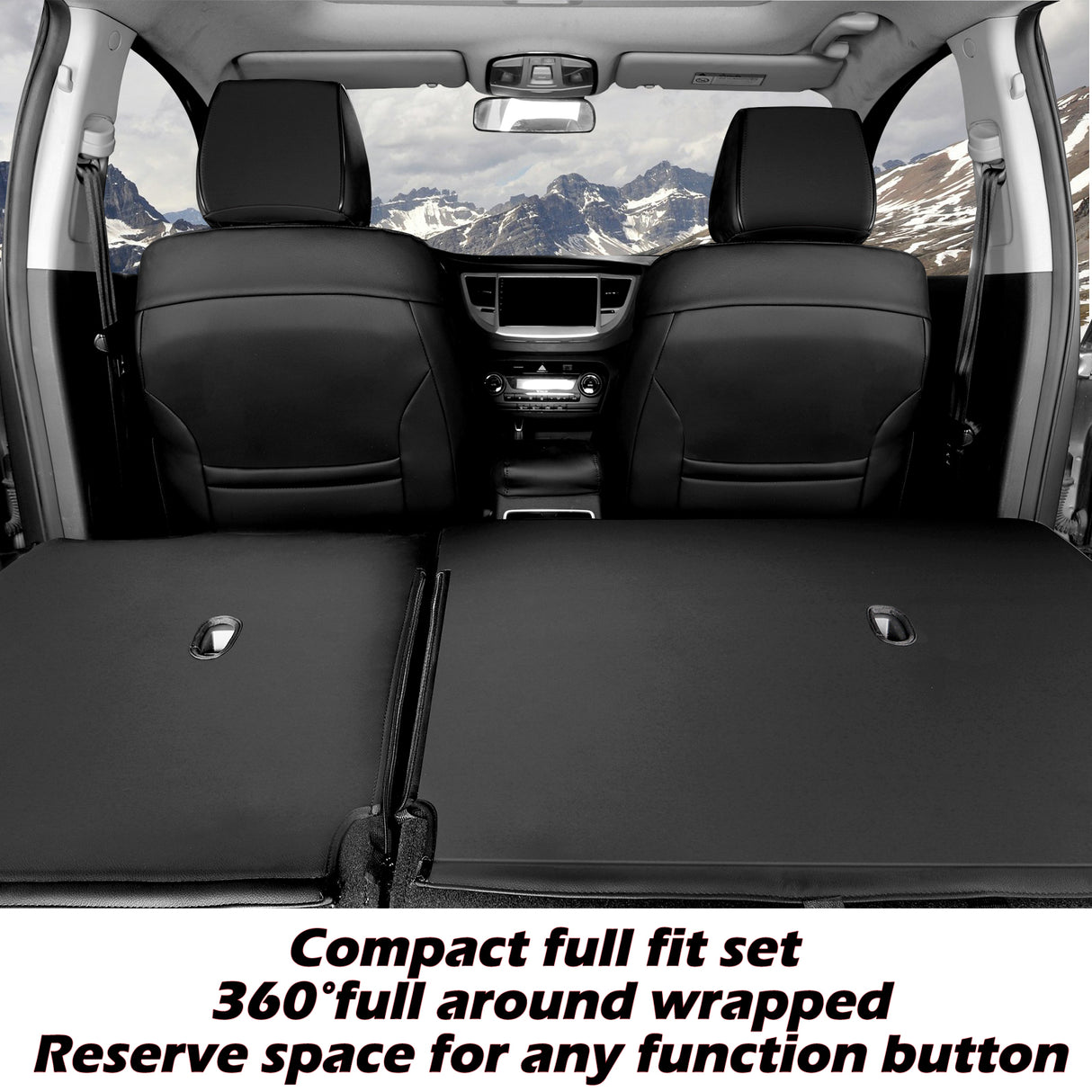 Hyundai Tucson leather car seat covers custom fit
