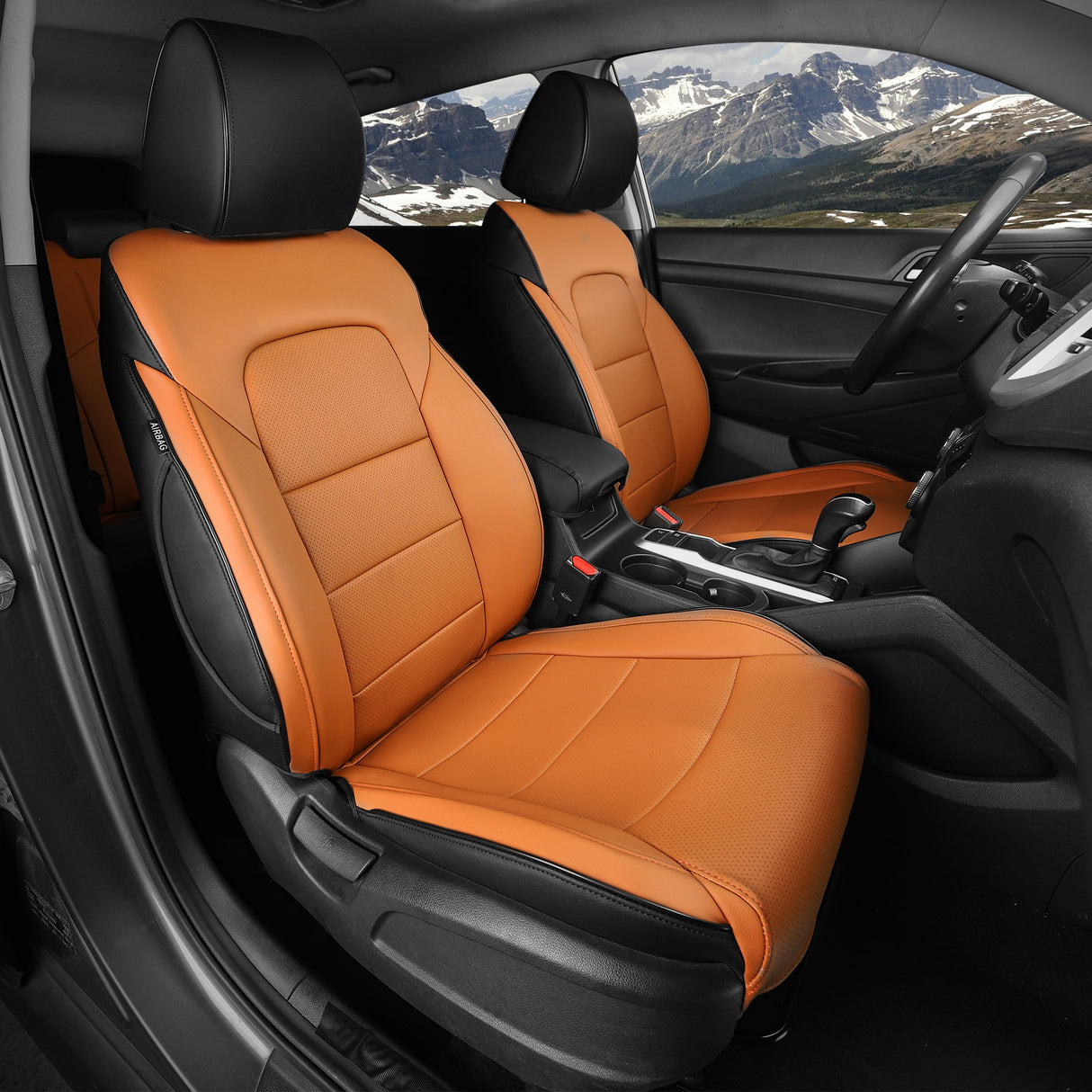 Hyundai Tucson leather car seat covers custom fit