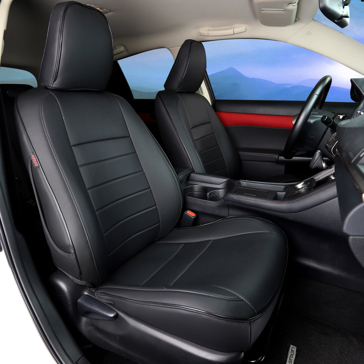 Lexus CT200h leather car seat covers custom fit