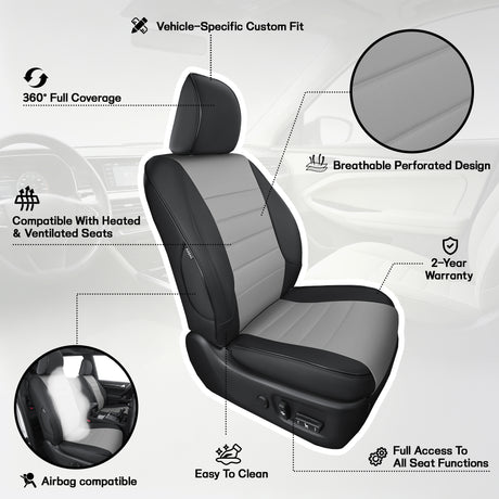 Lexus GX460 leather car seat covers custom fit