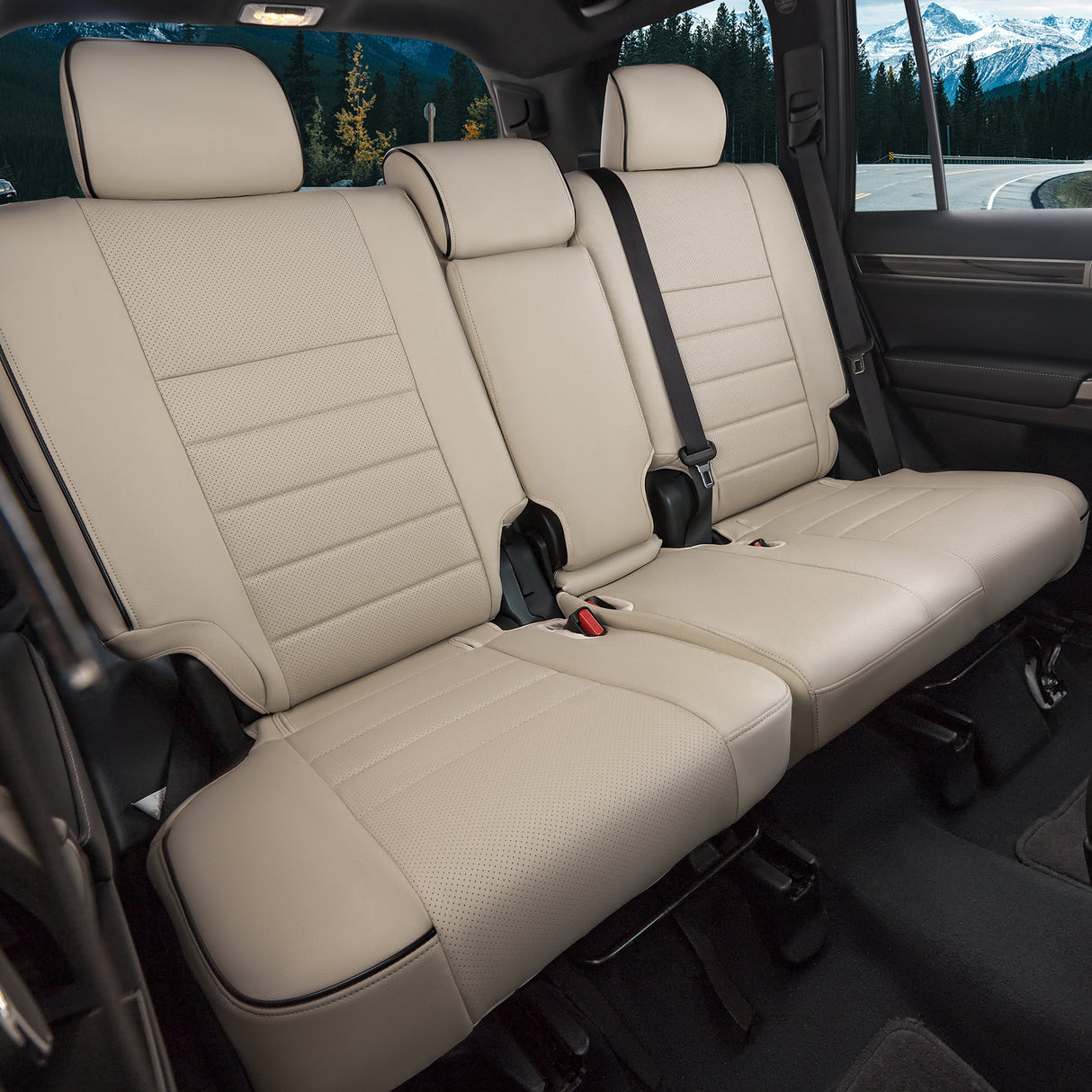 Lexus GX460 leather car seat covers custom fit