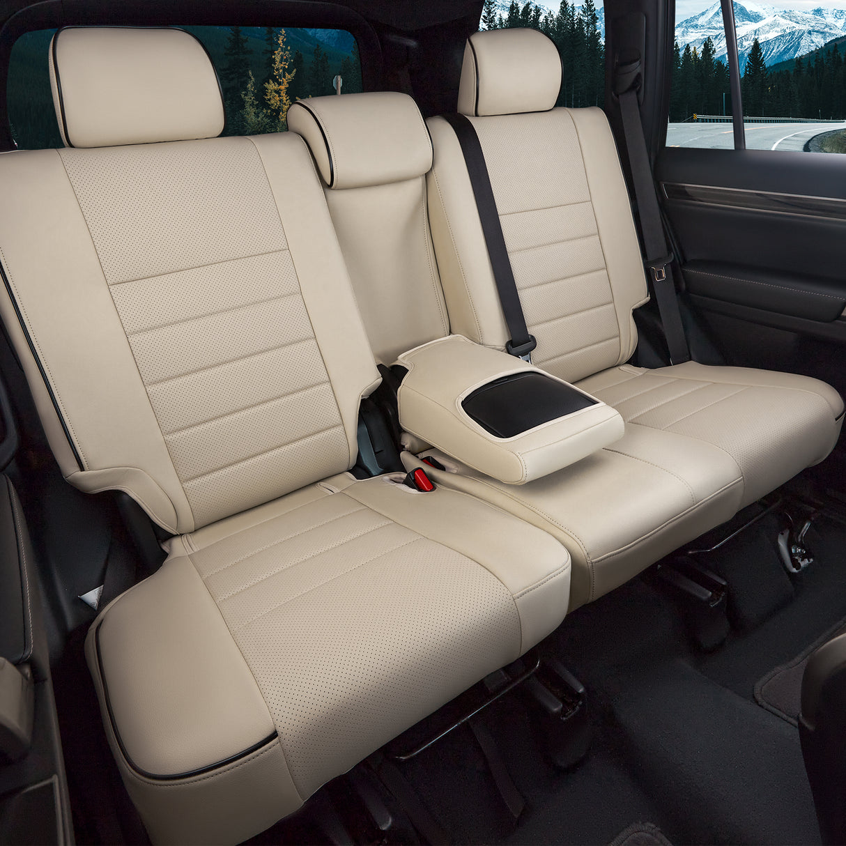 Lexus GX460 leather car seat covers custom fit