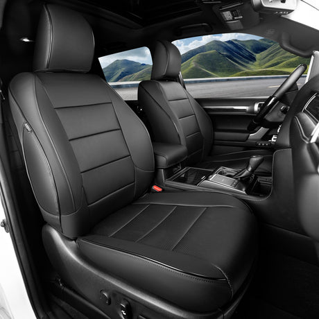 Mitsubishi Outlander leather car seat covers custom fit