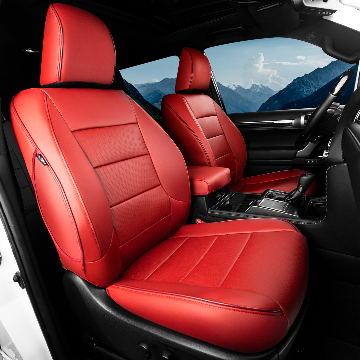 Mitsubishi Outlander leather car seat covers custom fit