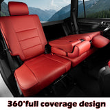 Mitsubishi Outlander leather car seat covers custom fit