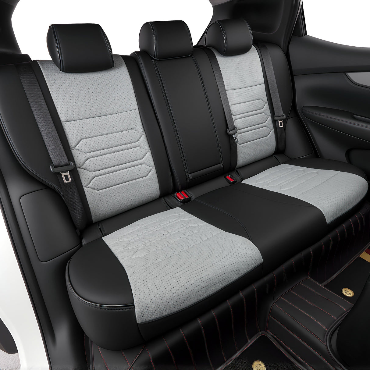 Nissan Rogue leather car seat covers custom fit interior upgrade