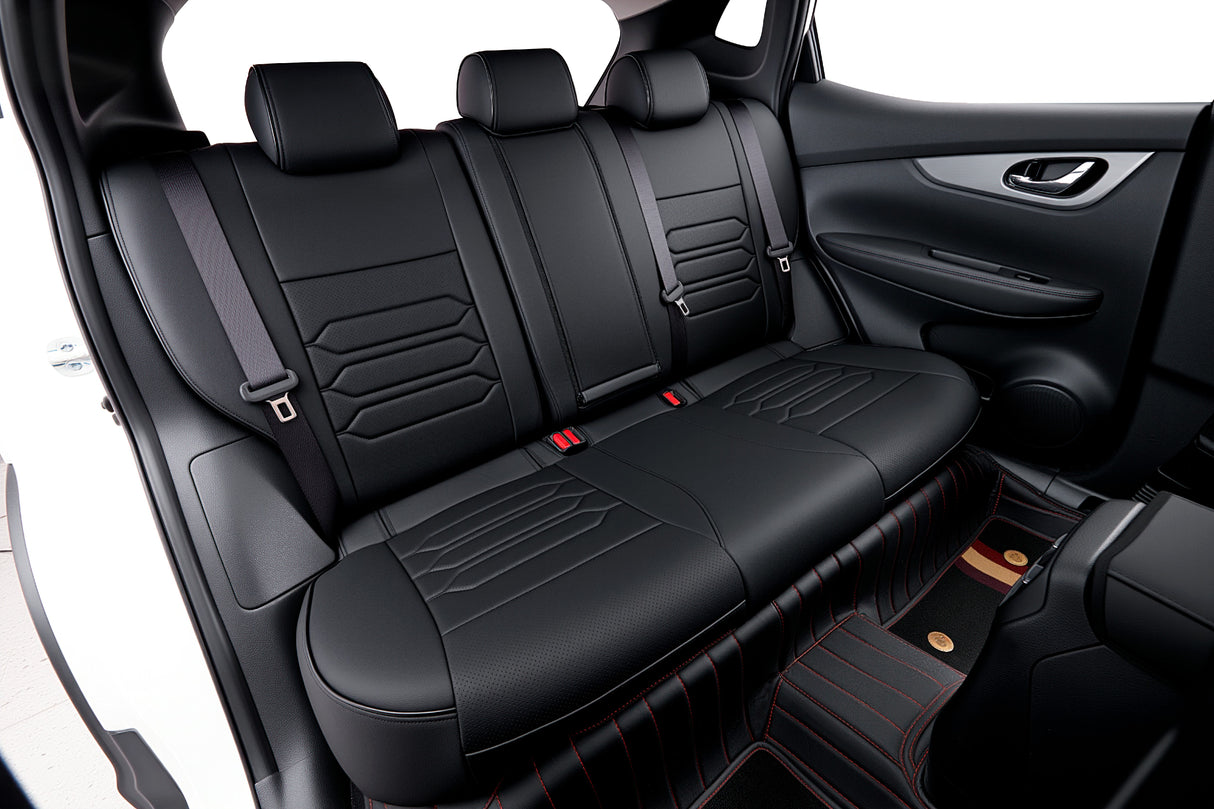 Nissan Rogue leather car seat covers custom fit interior upgrade