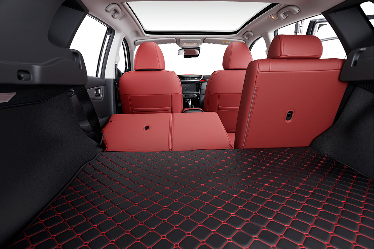 Nissan Rogue leather car seat covers custom fit interior upgrade