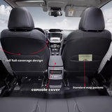 Subaru Forester leather seat covers custom fit by HKZAuto