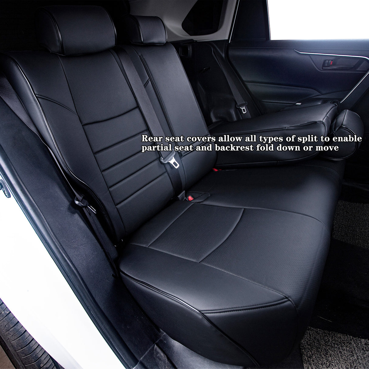 Subaru Forester leather seat covers custom fit by HKZAuto